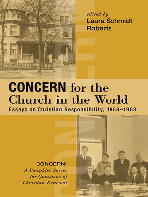 cover image of Concern for the Church in the World